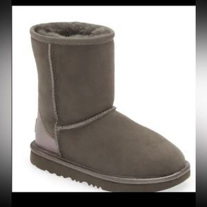 NEW UGG Classic II Shine Genuine Shearling BIG KIDS Boots